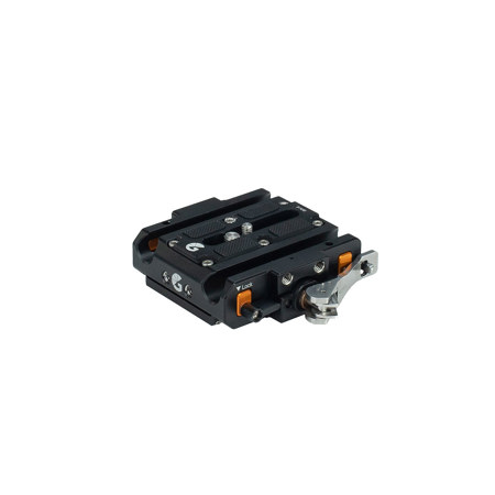 Bright Tangerine LeftField 3 Quick Release Baseplate for Sony FS7 and FX9 Camera