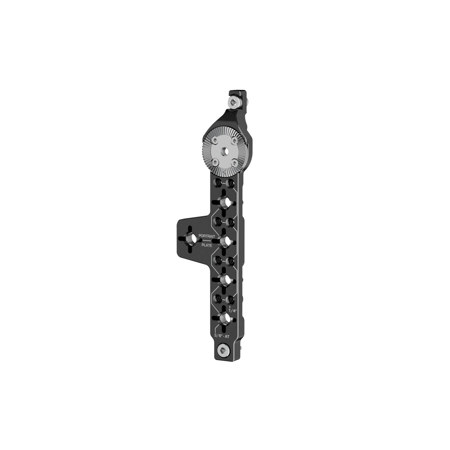 Bright Tangerine Right Side Plate for Sony Rialto Extension System, Black