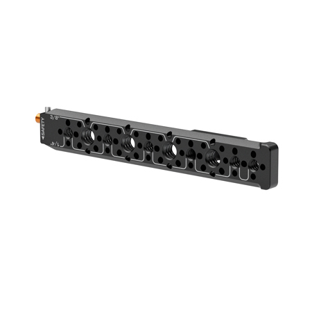Bright Tangerine Floating NATO Side Rail for Sony BURANO Cinema Camera