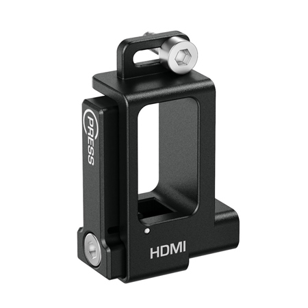 Bright Tangerine HDMI Clamp for Sony FX5 Camera