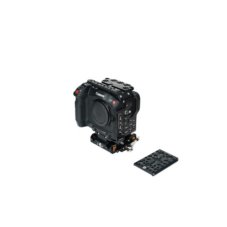 Bright Tangerine LeftField 3 Base Kit for Canon C70 Camera