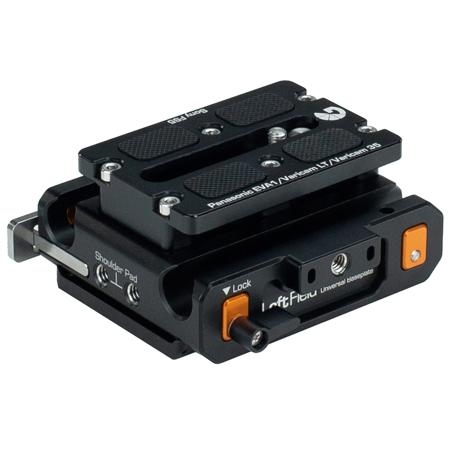 Bright Tangerine Left Field QR Baseplate for Panasonic EVA-1, Varicam LT & 35