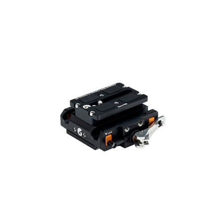 Bright Tangerine LeftField 3 QR Baseplate for Panasonic EVA-1 & Varicam 35/LT