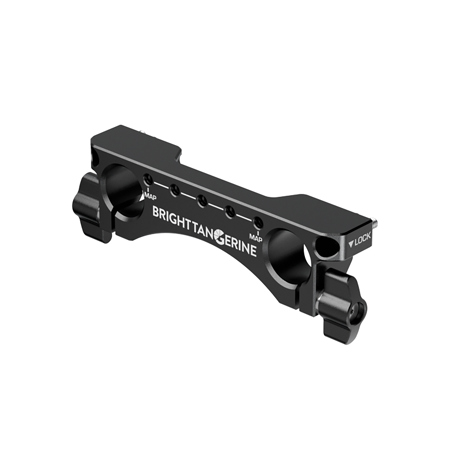 Bright Tangerine 15mm Front Rod Console for Blackmagic PYXIS