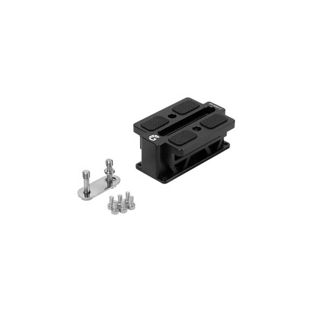 Bright Tangerine Standard Riser for 15mm Baseplate and Z CAM E2 Camera, Black
