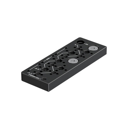 Bright Tangerine Top Right Plate for Fujifilm GFX ETERNA 55 Camera