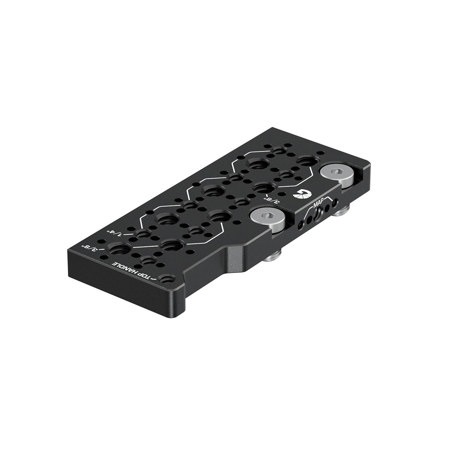 Bright Tangerine Top Left Plate for Fujifilm GFX ETERNA 55 Camera