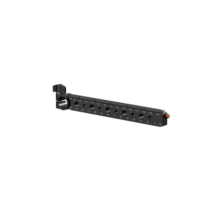 Bright Tangerine 15mm NATO Rail, Black