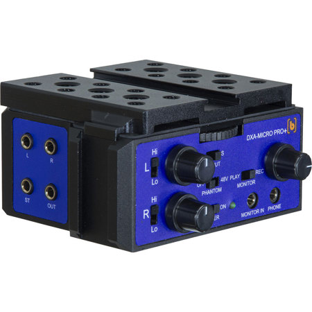 BeachTek DXA-MICRO-PRO+ Active Audio Adapter for DSLRs and Camcorders