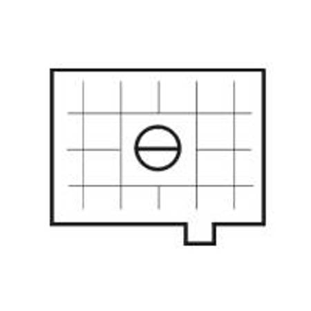 Beattie IntenScreen for Nikon F-100 with Horizontal Split Image & Grid #82173