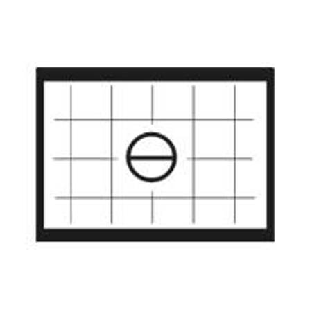 Beattie IntenScreen for Nikon F & F2 Series Cameras with Horizontal Split Image & Grid
