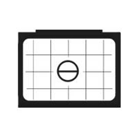 Beattie IntenScreen for Nikon F3 with Horizontal Split Image & Grid #82113