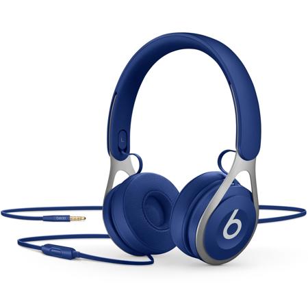 Beats by Dr. Dre EP, On-Ear Headphones, Blue - with Remote and Mic