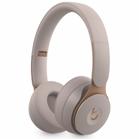 Beats by Dr. Dre Solo Pro Wireless Noise-Cancelling On-Ear Headphones, Gray