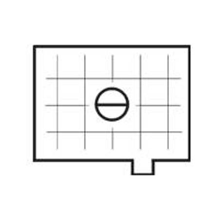 Beattie IntenScreen for Olympus OM 1, 2, 3 & 4 Horizontal Split Image with Grid