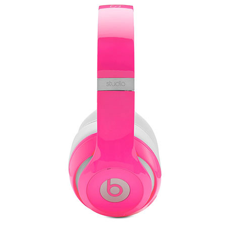 Beats Electronics Studio Over Ear Headphones, Pink