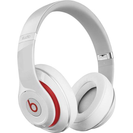 Beats by Dr. Dre Studio Wireless Over-Ear Bluetooth Headphones, Mic, White