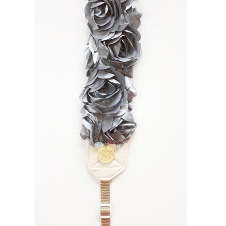 Bloom Theory "Simply Bloom" Fashion Camera Strap, Chrome