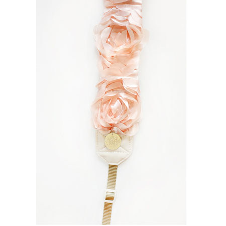 Bloom Theory "Simply Bloom" Fashion Camera Strap, Peachy