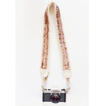 Bloom Theory "Stardust" Fashion Camera Strap, Copper