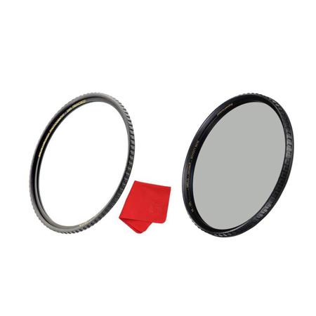 Breakthrough Photography 86mm X4 Circular Polarizer Filter with MRC16  nanotec Coating Layers With 86mm X4 UV Filter with MRC16 nanotec  Coating