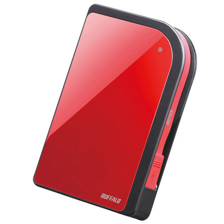 Buffalo 500GB MiniStation Metro USB HDD, Red