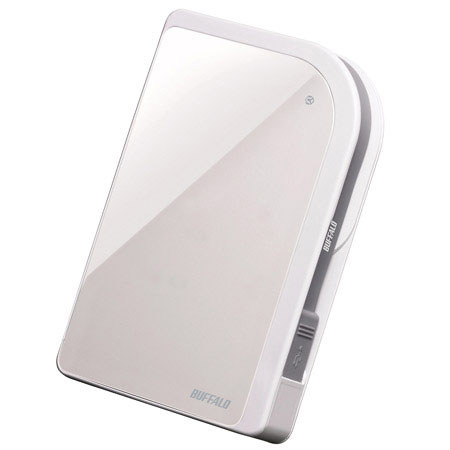 Buffalo 500GB MiniStation Portable HDD White