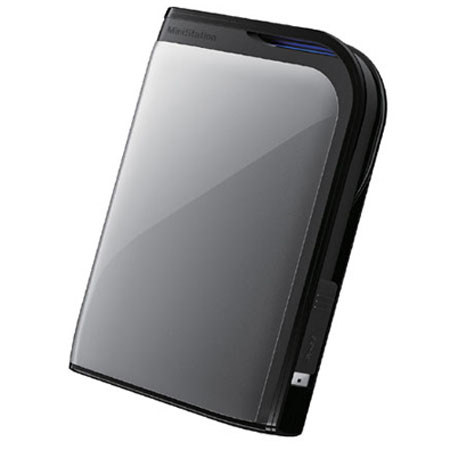 Buffalo MiniStation Extreme 500GB Portable Hard Drive, Silver