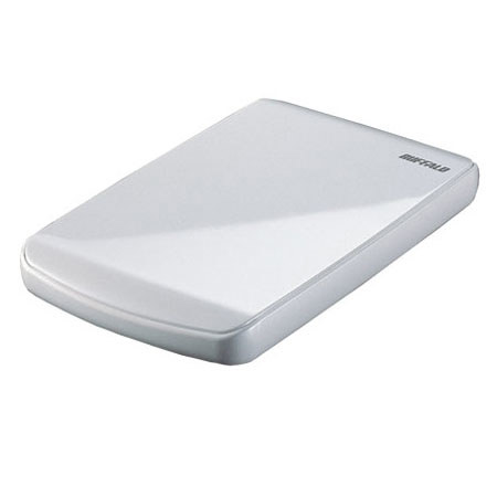 Buffalo 320GB MiniStation Cobalt HDD, White