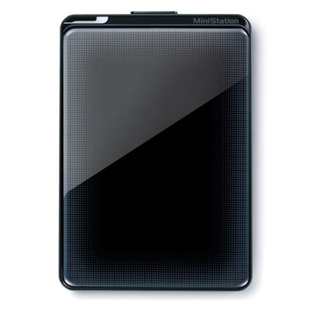 Buffalo 500GB MiniStation Plus USB 3 Portable HDD,Black