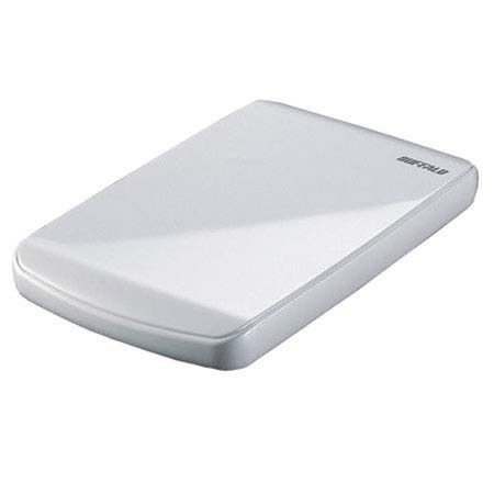 Buffalo Technology Buffalo HD-PEU2 250GB MiniStation Cobalt Portable External Hard Drive with USB 2.0 Interface, for Windows & Mac, Pearl White