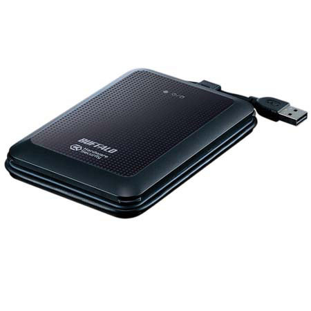 Buffalo Technology Buffalo 160GB MiniStation DataVault Portable Hard Drive with Full Disk Encryption HDS-PHU2