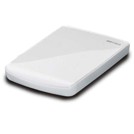 Buffalo Technology Buffalo HD-PE500U2WH 500GB MiniStation Lite, Pocket Hard Drive with USB 2.0 Interface for Mac and Windows, Pearl White