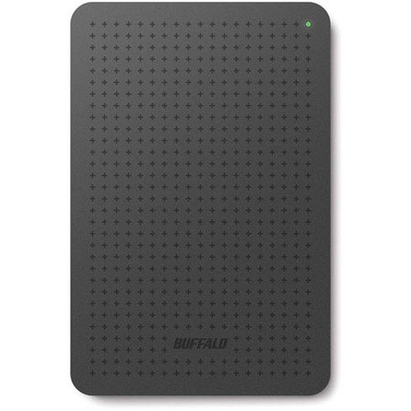 Buffalo Technology MiniStation Plus 1TB USB 3.0 Hard Drive, Black