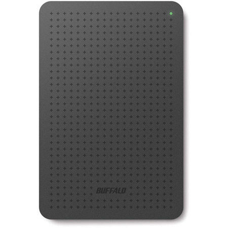 Buffalo Technology MiniStation Plus 500GB USB 3.0 Hard Drive, Black