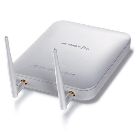 Buffalo Technology AirStation Pro 802.11n Gigabit Concurrent Dual Band PoE Wireless Access Point, 2.4GHz / 5GHz Dual Band Functionality, 2 x USB 2.0