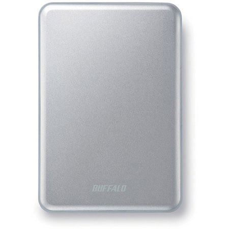Buffalo Technology MiniStation Slim 500GB USB 3.0 Hard Drive, Silver