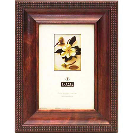 Burnes of Boston Zermtt,Wood Pic Frme f/8x10",Drk Walnt