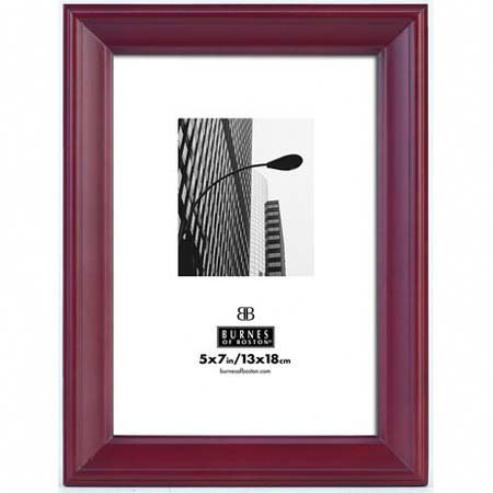 Burnes of Boston Carmel, Wood Pic Frme f/5x7inch,Rsewd