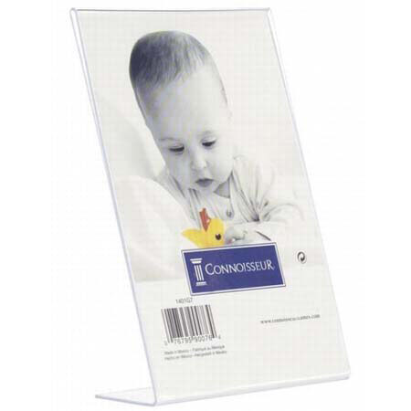 Burnes of Boston Clear Acrylic L Frame 5x3.5in 1401E7