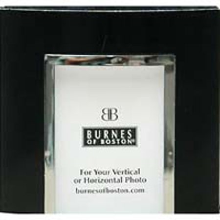 Burnes of Boston City LT Hingd Mtl Frm f/2 5x7inch,Blk