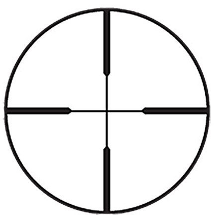 Burris Optics 2-7x32mm Handgun Scope, Plex Reticle, Nickel, 21" ER, 1" Tube