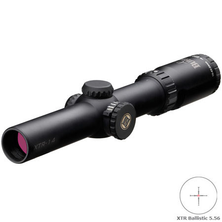 Burris Optics 1-4x24mm XTR Xtreme Tact Riflescope, Illum XTR Ballistic 5.56 Ret