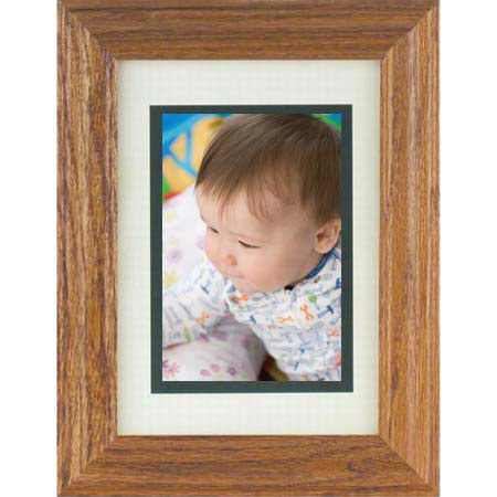 Burnes of Boston Natural Frame for 4x6" Photo Oak