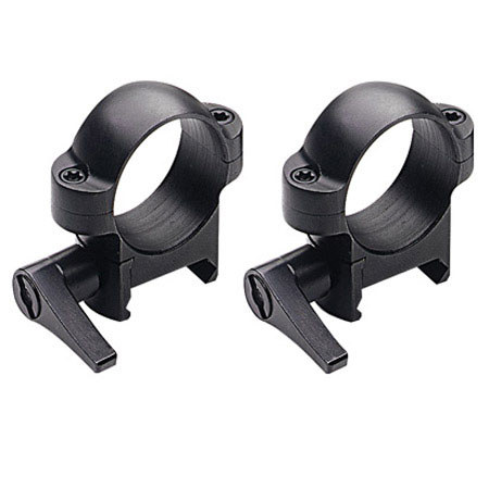 Burris Optics 420031 Zee Quick Detachable Solid Steel 1" Low Riflescope Rings