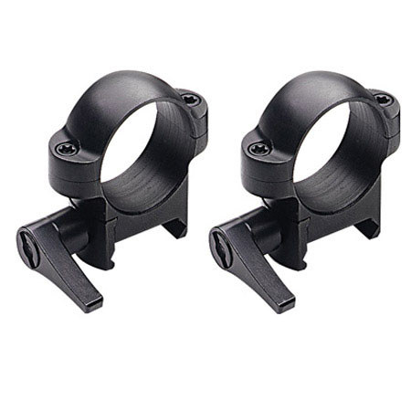 Burris Optics Quick Detachable Solid Steel 1" Med Riflescope Rings, Matte Black