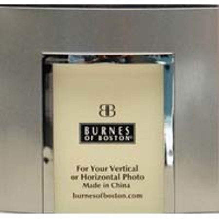 Burnes of Boston City LT, Mtl Pic Frm f/4x6inch, Slvr
