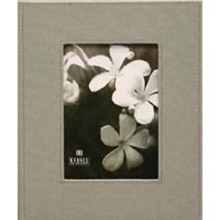 Burnes of Boston Canvas Collection Green Weld Bound Album for 180 4"x 6" Photos, 5 per Page