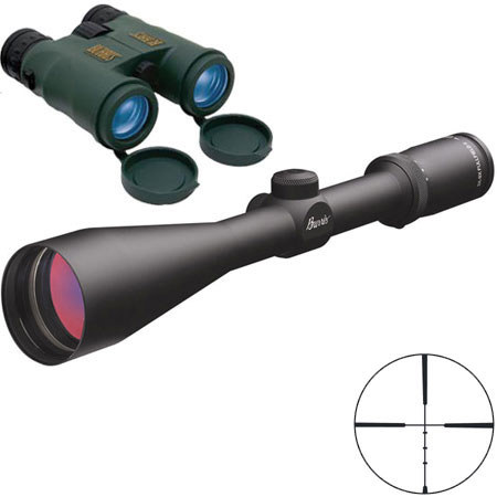 Burris Optics 3 - 9x40mm Fullfield II Series Riflescope, Matte Black Finish with Ballistic Plex Reticle, with Free 8x32 LandMark Binocular.------------------------------------- NOT IN STOCK !!!!!!!!!!!!!!!!!!!!!!!!!!