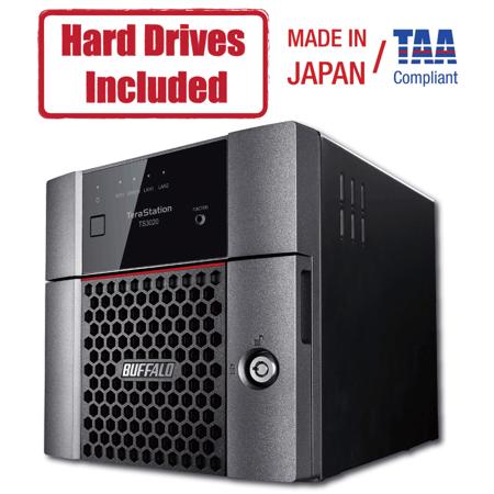 Buffalo Technology TeraStation 3220DN 2-Bay 8TB (2x4TB) Desktop NAS Server